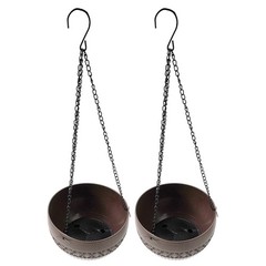 Flower Pots Balcony Wall Decoration Hanging Flowerpot Plastic Self-Watering
