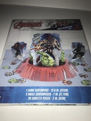 Marvel Avengers Table Decorating Kit Birthday Party 23 Pieces New