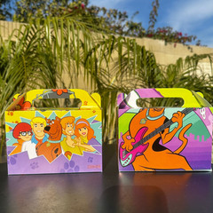 scooby doo GIFT Box decoration centerpiece favor party supplies display