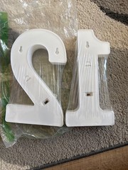 Light up White 2 and 1 Numbers