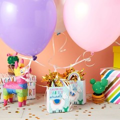 Balloon Weight Pack – 6 Oz, 6 Pack, Gold Llama Gift Bag Style – Weight for Pa…