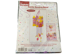 Way to Celebrate Castle Hanging Decor – 3 dimensional – Brand New