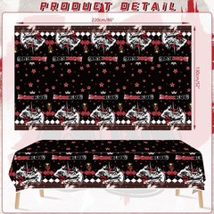 4 Piece Boxing Party Tablecloth Supplies, Boxing Rectangle Tablecloth, Boxing…