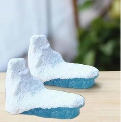 2 Pieces Arctic Iceberg Model 3D Miniatures, Realistic Polar Bear Christmas C…