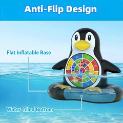 Fun Pool Toys for , Inflatable Dart Board Toss Game, Swiming Pool Floats, Bac…