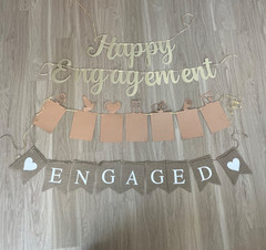 Engagement Party Banner Decorations