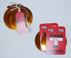 New Kid’s Party Red Fireman Birthday Party Hanging Streamer Set 30pc