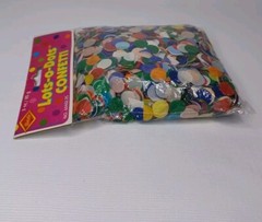 Beistle Lots-o-Dots Confetti Multicolor Paper 3 Oz. New 2001