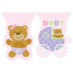 Baby Shower Decorations Bundle Pink color by Creative Converting NEW