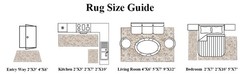 Washable Hallway Runner Rug 4×10: Non Slip Runner Rugs with Rubber Backing Soft