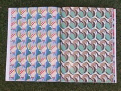 Art Deco Designs, Gift Wraps, by A.D. and M.P. Verneuil, 12 Patterns, 16 Sheets