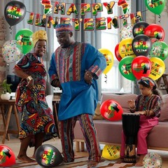 Juneteenth Party Decorations & Supplies Set – Tableware, Banner & More for 24 Gu