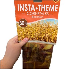 Cornstalks Backdrop 30 Foot Farm Birthday Party Supply Halloween Thanksgiving