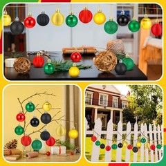 64 Assorted Juneteenth Ornaments: Vibrant Colors for Meaningful Celebrations
