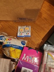 Birthday Party Lot. Tissue, Gift Bags, Decorating Kit, Mini Pinata, Table Cover