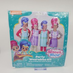 Shimmer and Shine Birthday Party Headpiece & Clothes Wearables Kit 16 Piece