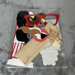 Photo Booth Props Bundle for Birthdays, Weddings, Corporate Events, And Parties