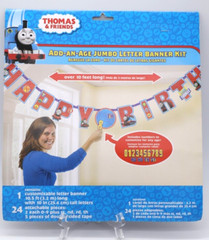 Thomas and Friends Add-in-Age Happy Bithday Banner