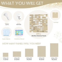 House Backdrop Light Gold Shimmer Wall Disco Backdrop 6ftx4ft for Wedding