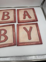 By Classic Winnie Pooh Baby Shower Decorations Boxes Vintage Theme Bear Wooden P