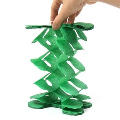 Sage-Green Pink-Gold Party-Decorations Streamers Garland – 12Pcs 4-Leaf Clover