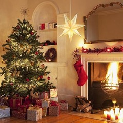 Handmade White Paper Star Lantern Lamp Christmas Festive Hanging Paper Star Lamp