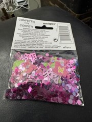 Unique Baby Shower Girl Confetti 0.5oz. Party Supply Table Decoration New!!!