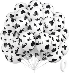 Black White and Gold Balloons, 60Pcs 12Inch Black White Metallic Gold Confetti B
