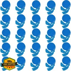Graduation Honor Cords Tassels 25 Pcs 2026 Cyan High School College Graduate