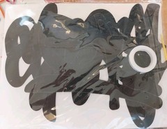 9Pcs 70th Happy Birthday Centerpieces, Black and Gold Decorations & Banner