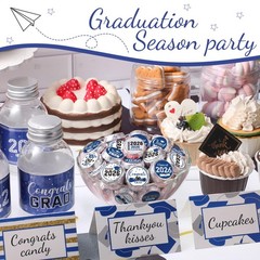 504 Pieces 2026 Graduation Stickers Congrats Grad Senior Class of 2026 Party …