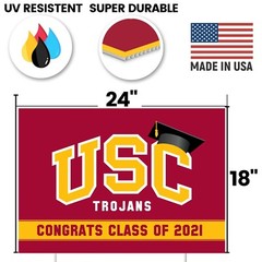 Official USC Trojans & Specialty Schools Yard Sign