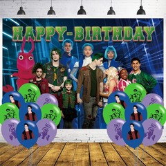 Zombies Birthday Party Decoration,Horror Party Photo Background 5 x 3 FT and …