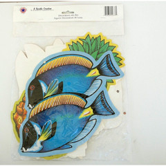 Beistle Luau Die Cut Decorations Cutouts 12 Inch Set of 4 Hawaii Tiki Party New