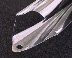 Plastic Bookmark Sleeves with Tassels Clear Blank Vinyl Photo Booth Strip Frames