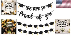 Graduation Banner 2026 Decorations Diploma Tassels Class of 2026 Party Decor