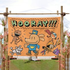Dogman Birthday Party Banner Gift, Dog Man Party Supplies, Kids Birthday Gift