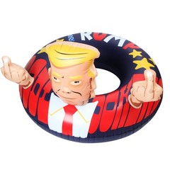 Pool Float Donald Trump Summer Giant Presidential Inflatable Pool Float, Suit…