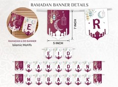 OLEEK ramadan mubarak banner – ramadan decorations for home 2026 – ramadan’s ban