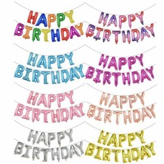 13pcs Happy Birthday Foil Letter Balloon Kid /Adult Party Decor HOT