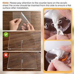 6 Pack 15.75 Inch Clear Acrylic Balloon Stands, 15.75 Inch Balloon Stand Kit …