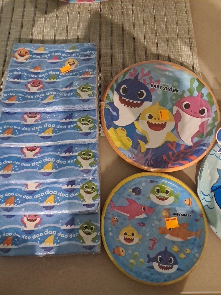 Party Suplies Baby Shark