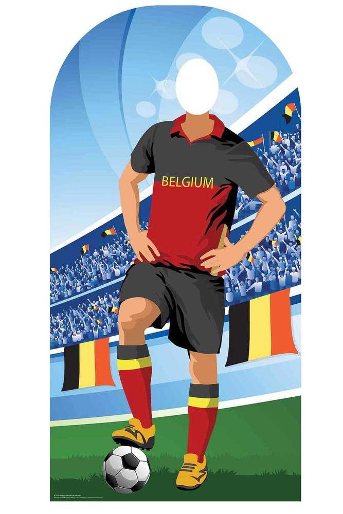 World Cup 2018 Belgium Football Cardboard Cutout Stand-in – Martínez Eden Hazard