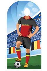 World Cup 2018 Belgium Football Cardboard Cutout Stand-in – Martínez Eden Hazard