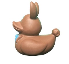 Chocolate Bunny Rubber Duck Easter Ducks Bath Toys Rubber Duckies Duckies Bath