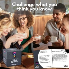 ? WORD TEASERS Random Topic Conversation Starters – Fun Trivia Cards for Fami…
