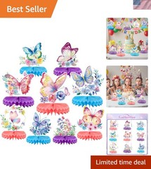 Enchanting 9-Piece Butterfly Centerpieces to Capture Unforgettable Memories