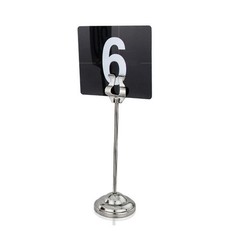 Doublesided Plastic Table Number Cards 1 to 10 for Restaurants and Events