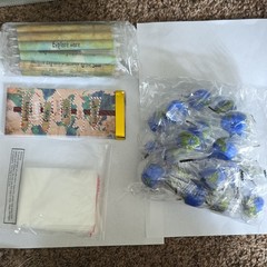 Adventure Map Party Table Decoration Multicolor Plastic Paper Set New