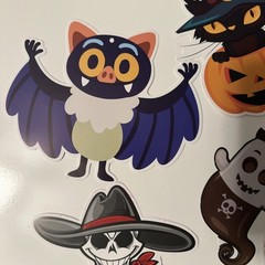 Halloween Mini Assorted Paper Cutouts 12 Count